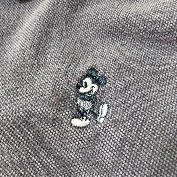 Walt Disney World Mickey Golf Polo Men's Size L 100% Cotton Blue Short Sleeve - Picture 6 of 9